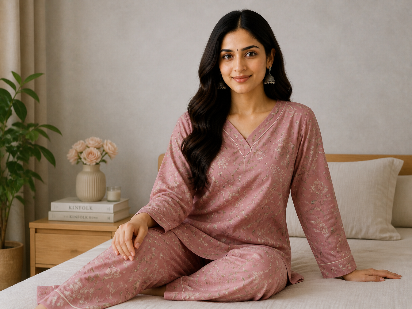 Jamdani-Inspired Saree